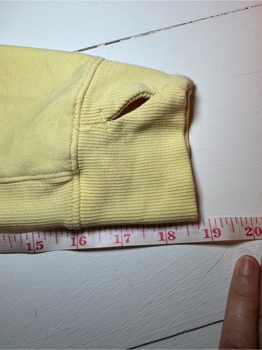all in motion Light Yellow Crewneck Sweatshirt With Pockets - Picture 13 of 13